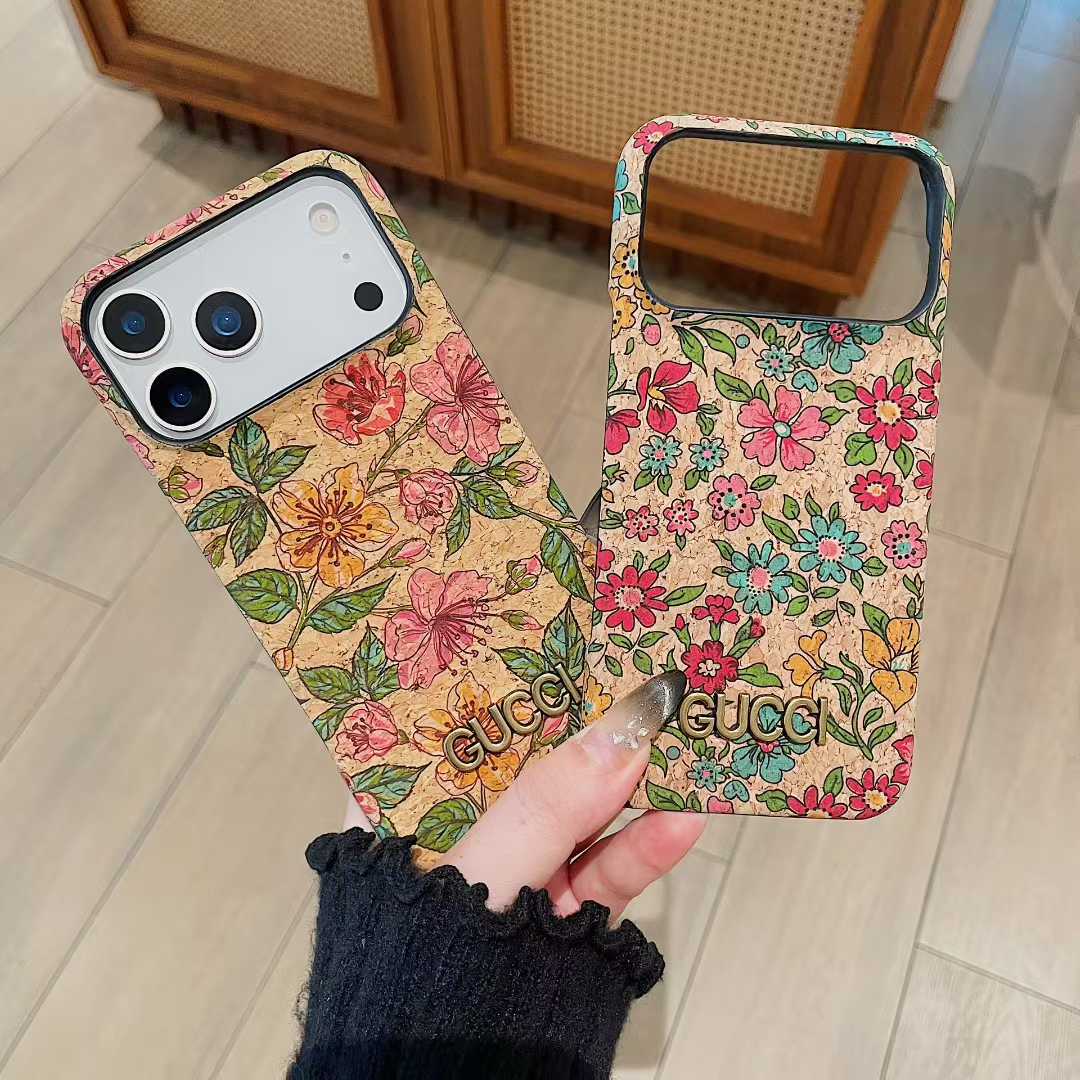 Premium iPhone case for iPhone 13-17 series with Gucci design