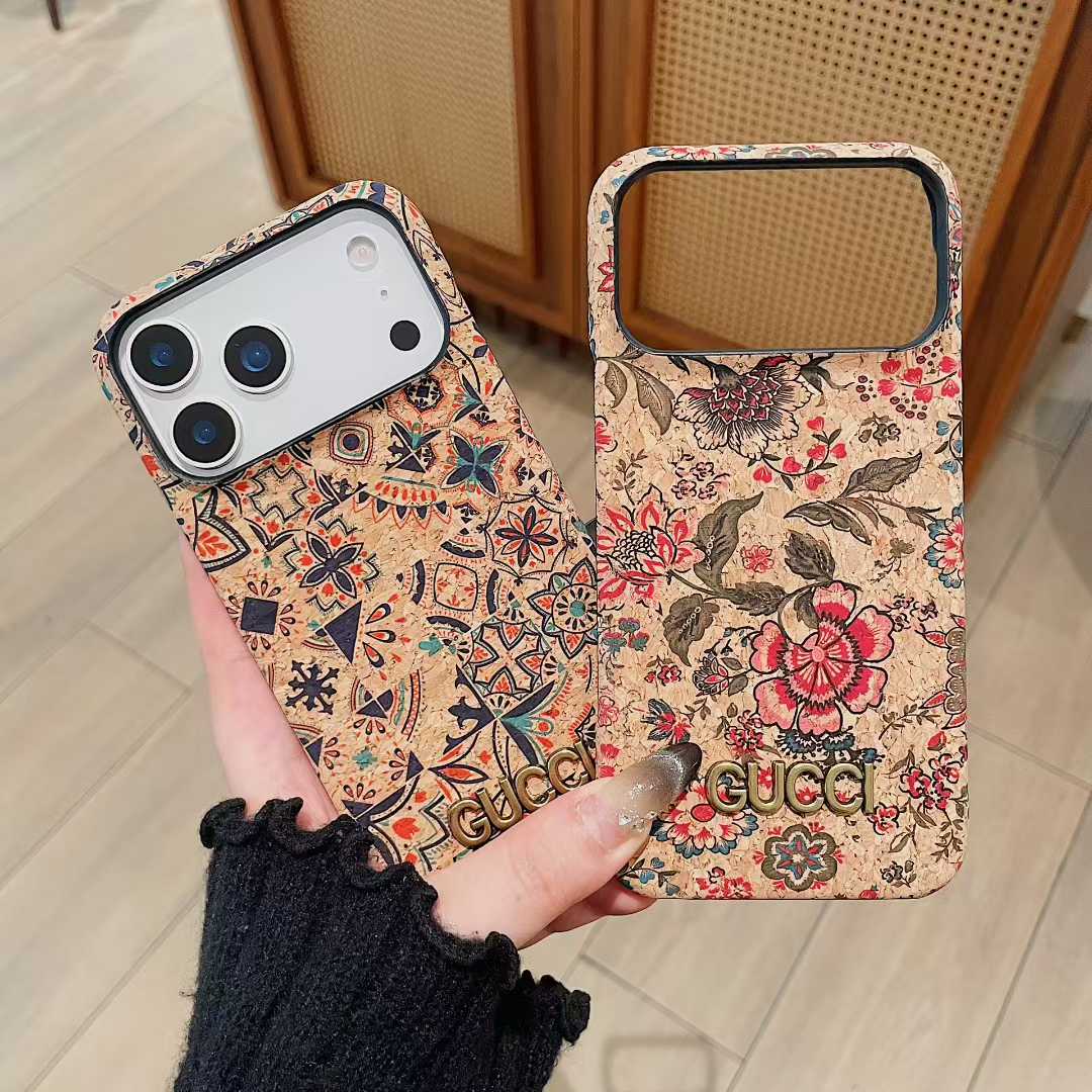 Premium iPhone case for iPhone 13-17 series with Gucci design