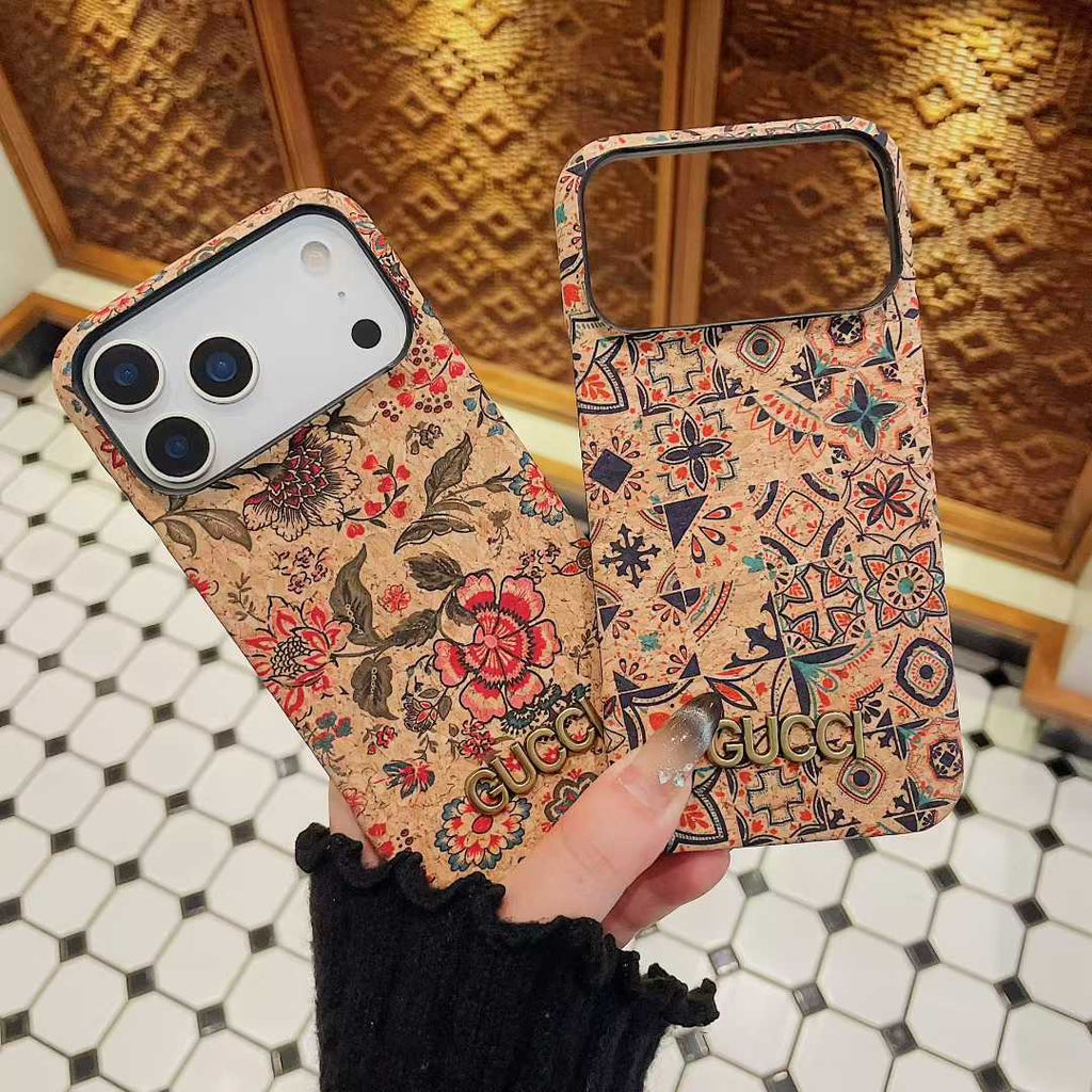 Premium iPhone case for iPhone 13-17 series with Gucci design