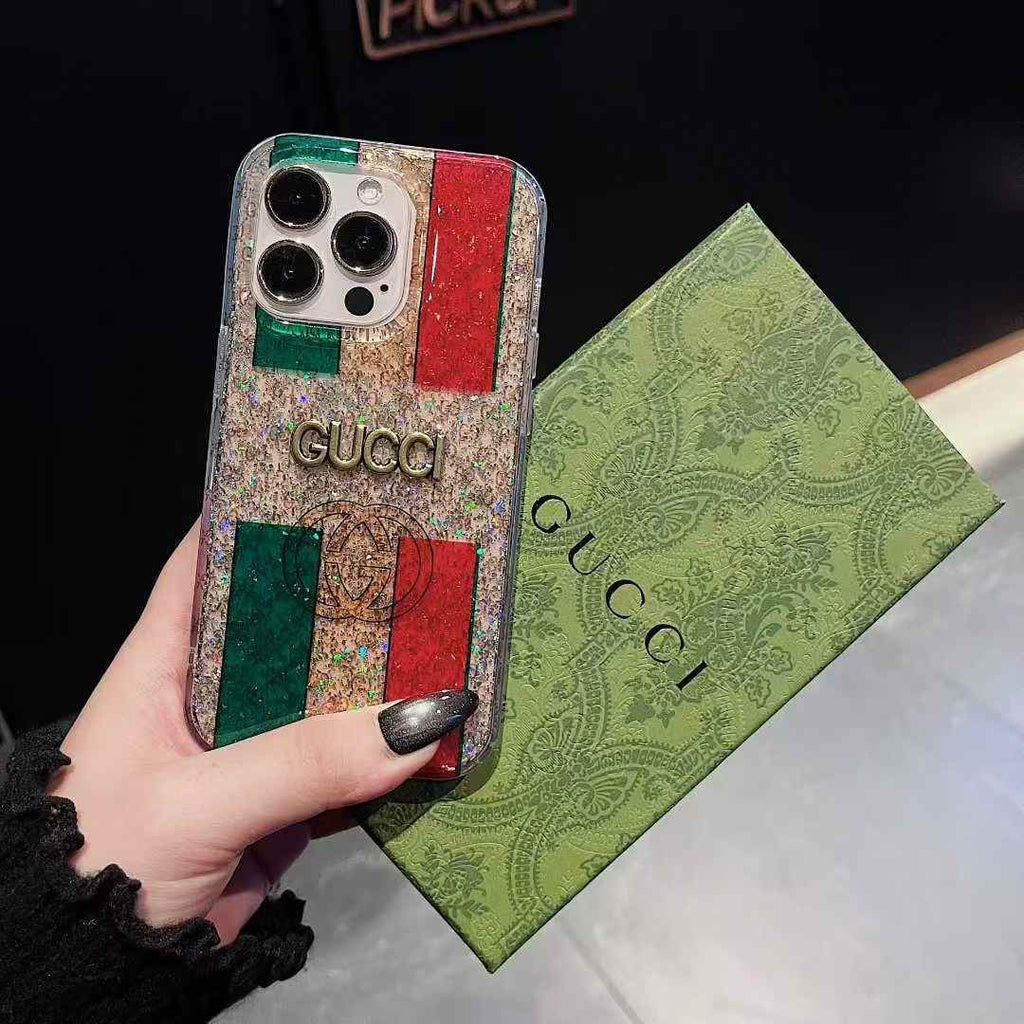 Gucci Design Premium iPhone Case G002 for iPhone 13-17 Series