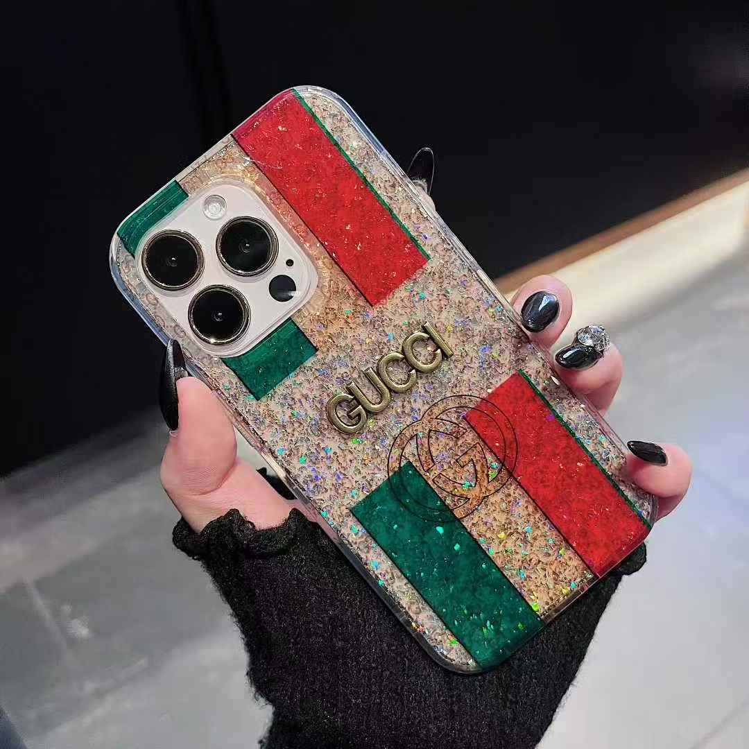 Gucci Design Premium iPhone Case G002 for iPhone 13-17 Series