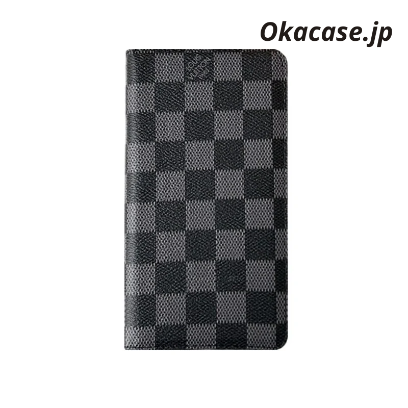 Luxury Monogram iPhone Case with Card Holder - OKHYL0022