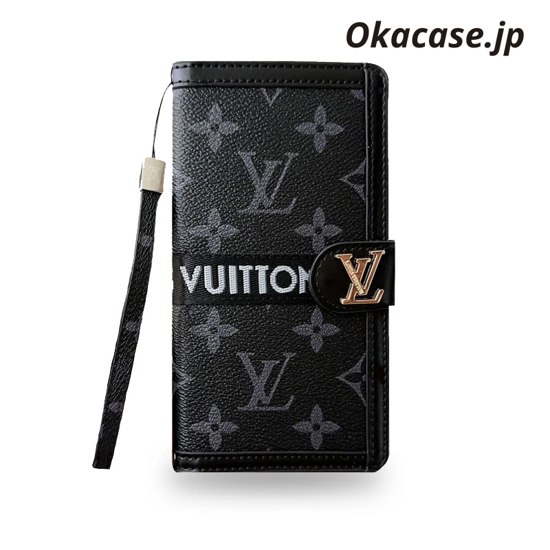 Classic Leather Fold Monogram iPhone Case with Card and Bill Holder - OKMTY001