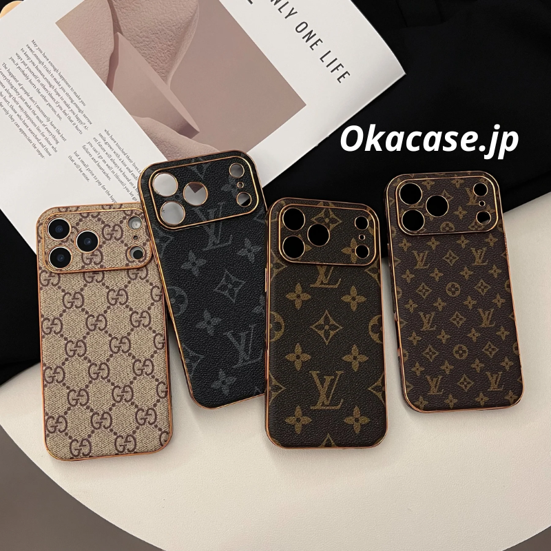 Leather Case with Large Letters for iPhone 17 Series - DDK2510