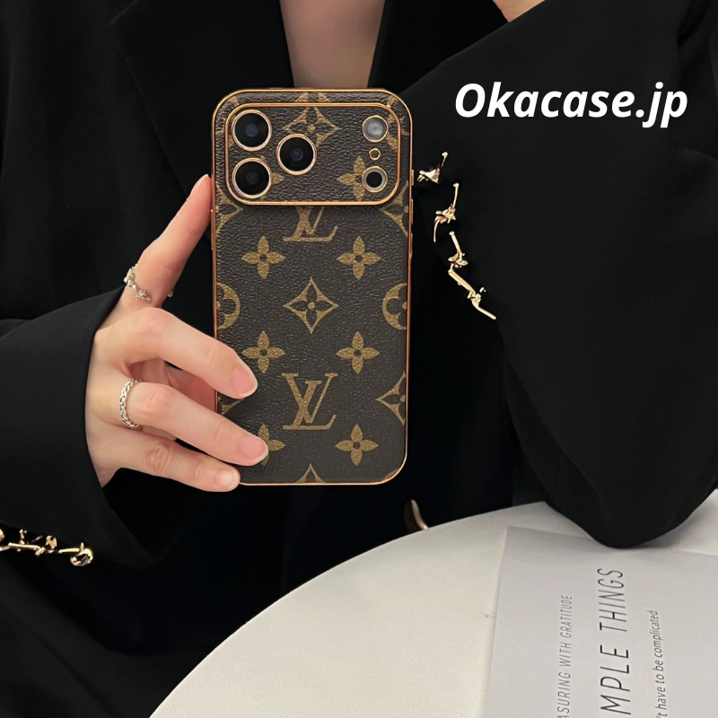 Leather Case with Large Letters for iPhone 17 Series - DDK2510