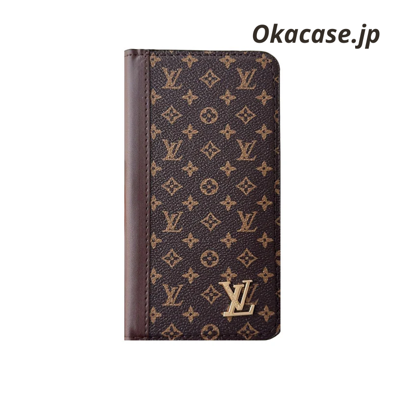 Luxury Leather Wallet iPhone Case (Big Print) - OKLB002
