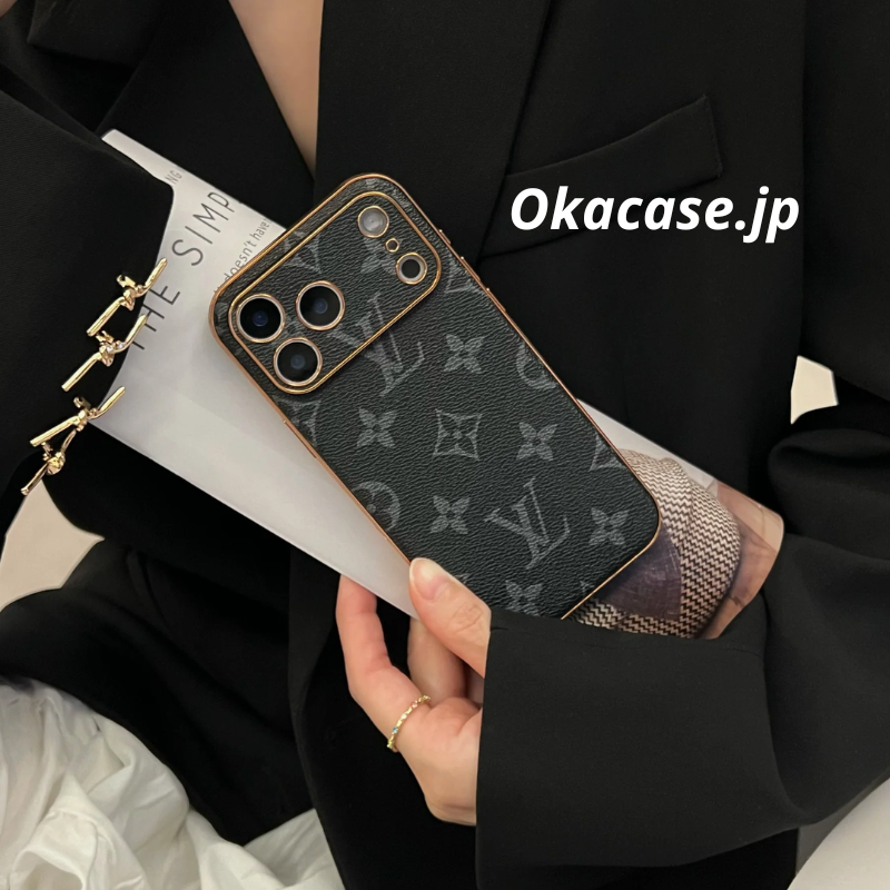 Leather Case with Large Letters for iPhone 17 Series - DDK2510