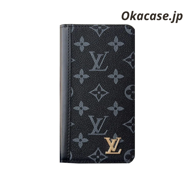 Luxury Leather Wallet iPhone Case (Big Print) - OKLB002