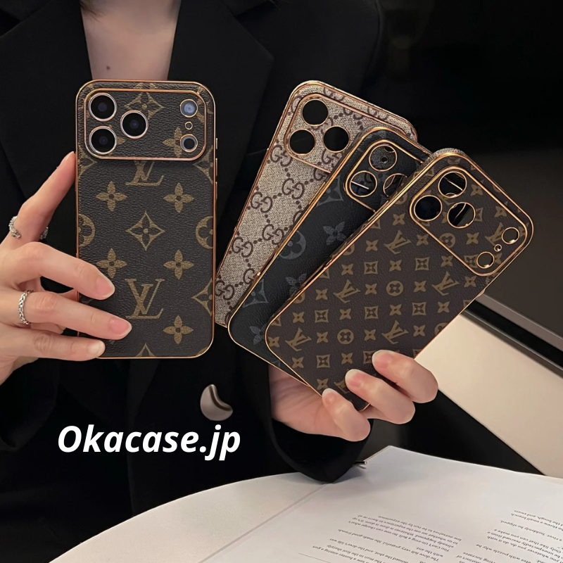 Leather Case with Large Letters for iPhone 17 Series - DDK2510