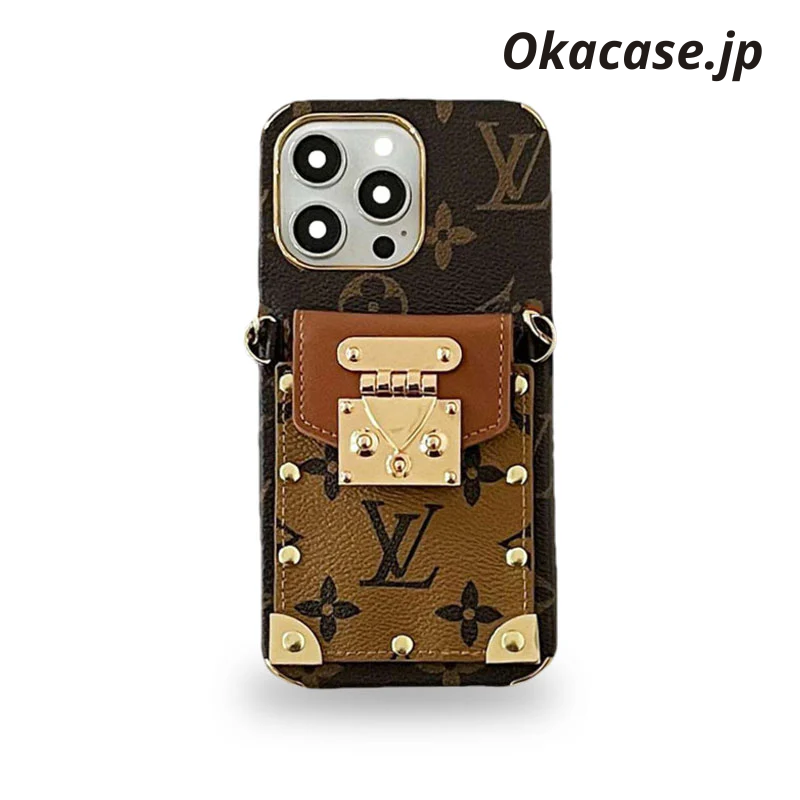 Monogram iPhone Case - with Card Slots and Strap - QBS240113