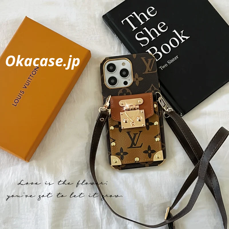 Monogram iPhone Case - with Card Slots and Strap - QBS240113