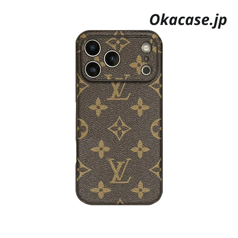 Luxury Leather iPhone Case Alphabet iPhone 17 Series Case - CRK2511