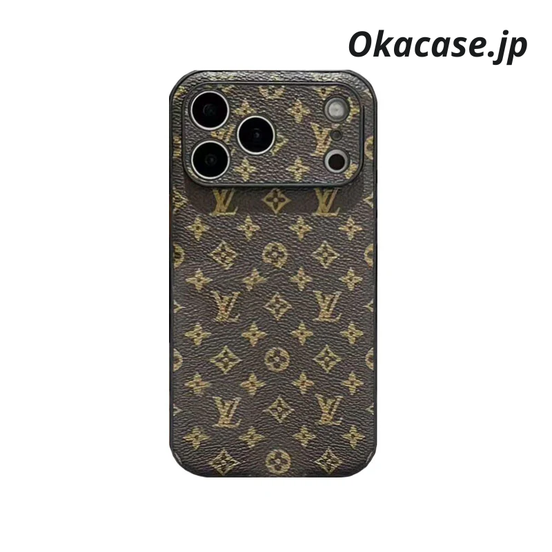 Luxury Leather iPhone Case Alphabet iPhone 17 Series Case - CRK2511