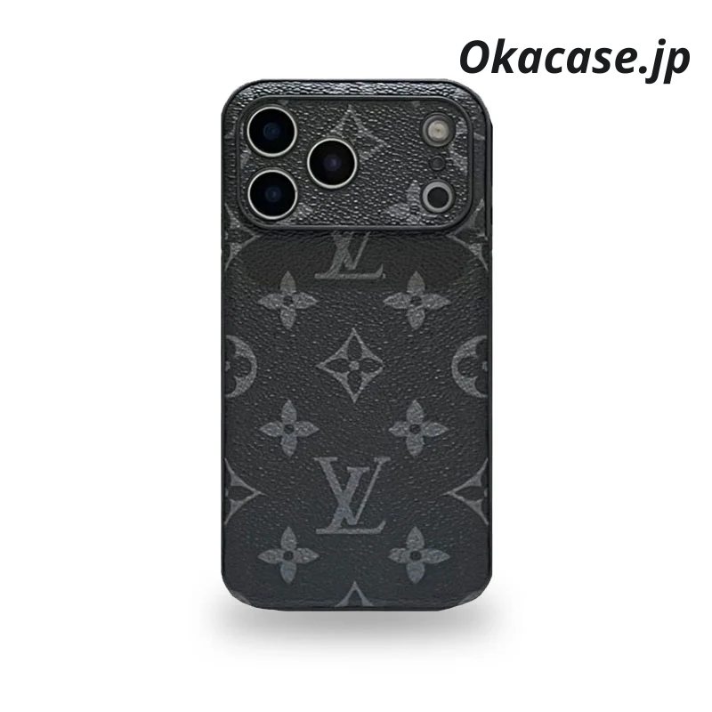 Luxury Leather iPhone Case Alphabet iPhone 17 Series Case - CRK2511